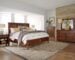 Modern bedroom furniture set with upholstered bed, mirrored wardrobe, and bedside tables – Victoria Homestore Kenya
