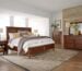 Modern bedroom furniture set with upholstered bed, mirrored wardrobe, and bedside tables – Victoria Homestore Kenya