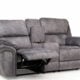 archie two seater recliner sofa kenya - product side view