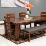 Vienzo Dining Set with Bench