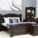 Flora Queen Bed + One Bed Side