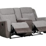 Opale Two Seater Recliner - Grey