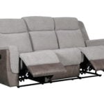 Opale Three Seater Recliner - Brown