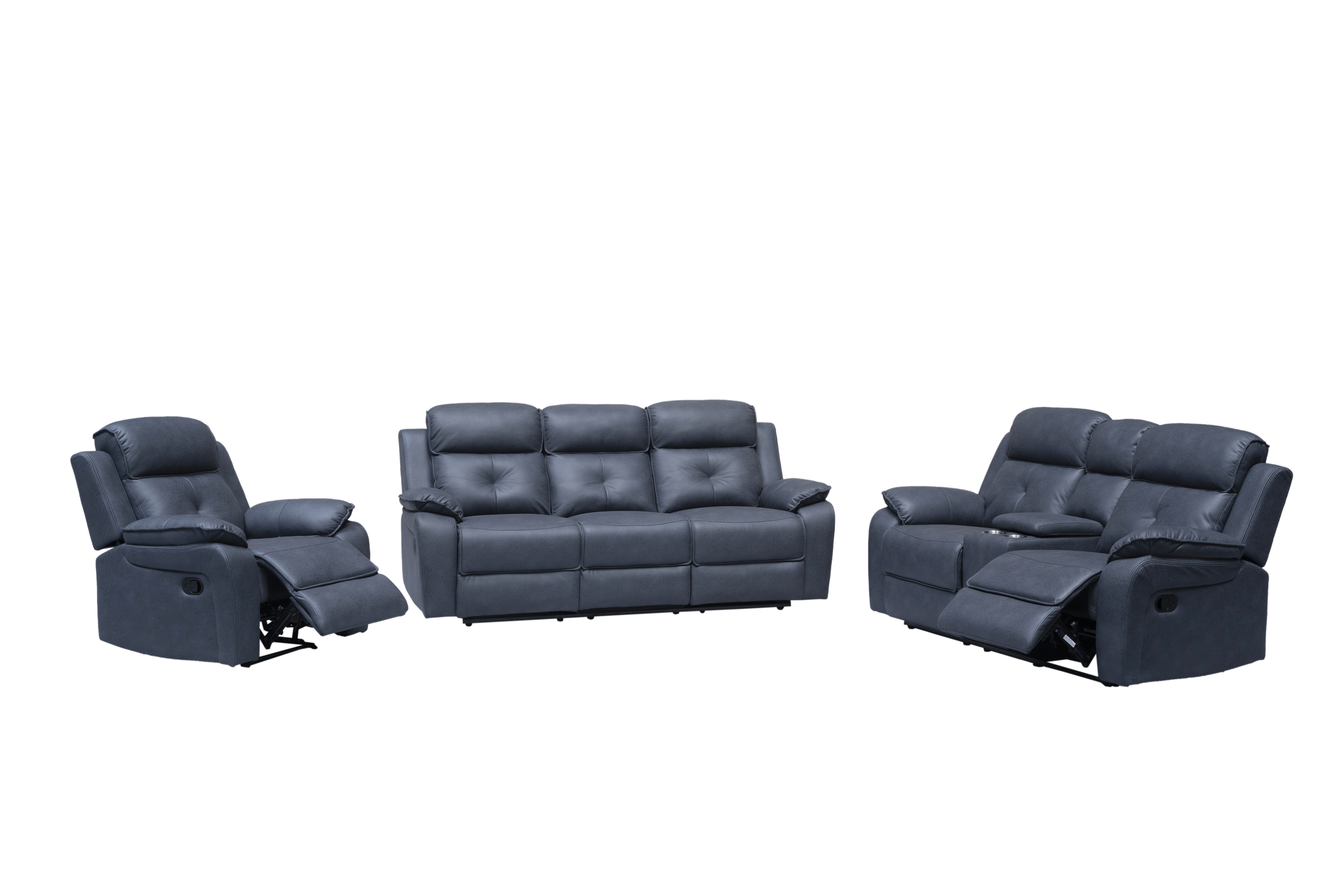 Mansa Set Modern recliner sofa in Nairobi, featuring durable upholstery and adjustable positions