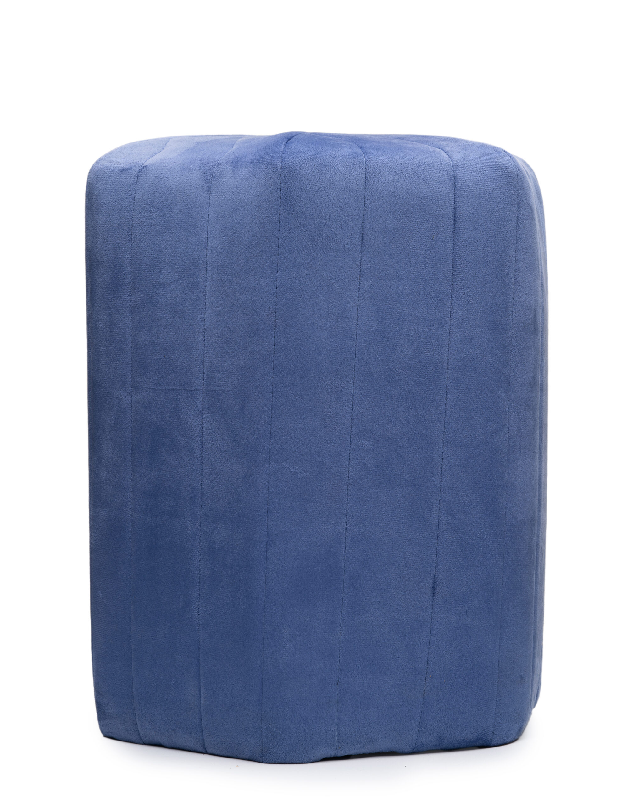 DSC08579 Ilana Pouf - Blue - Image 1