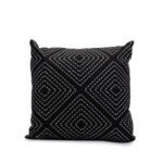 Black Throw Pillow - H02TC074