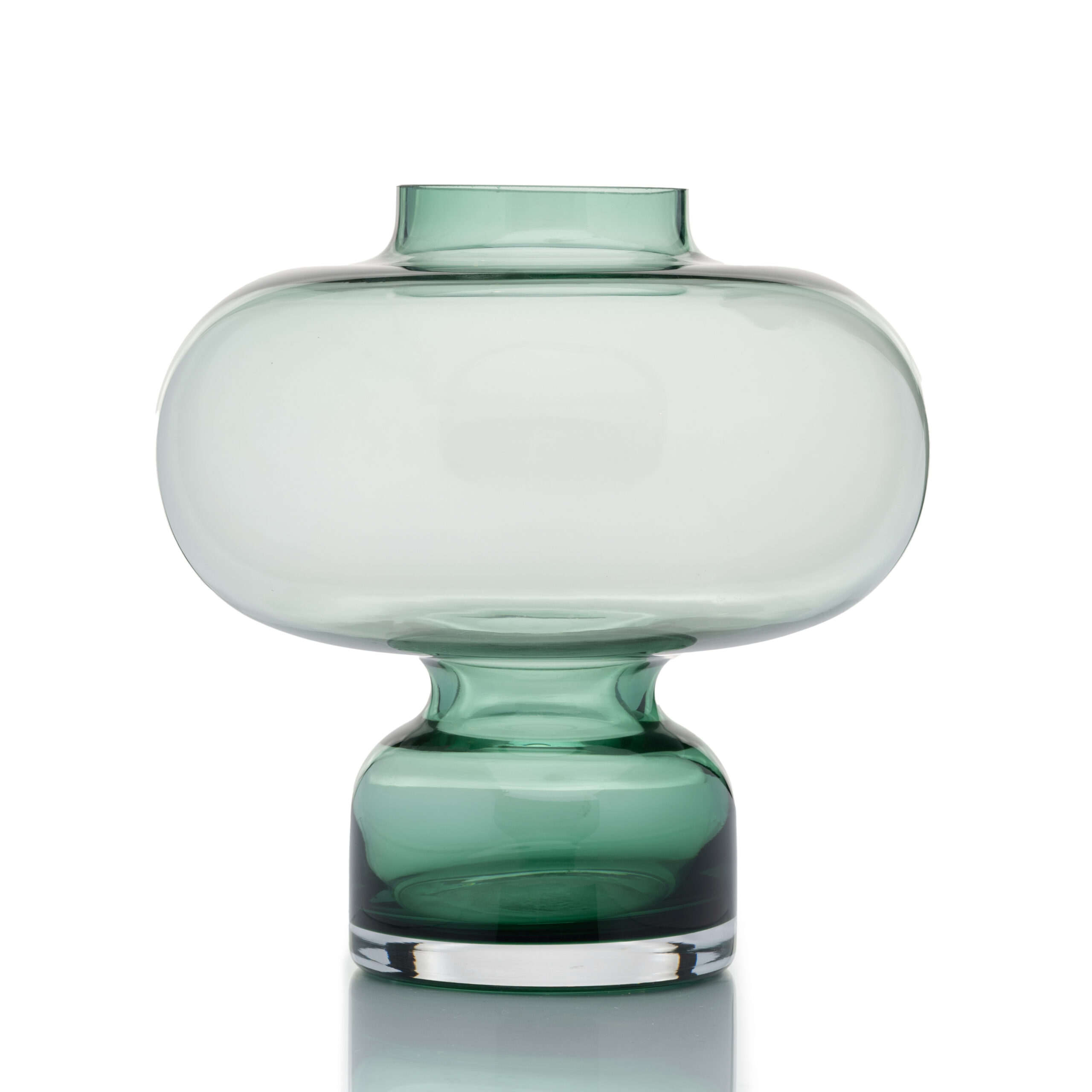 H02VS842 Green Glass Vase - H02VS842 - Image 1