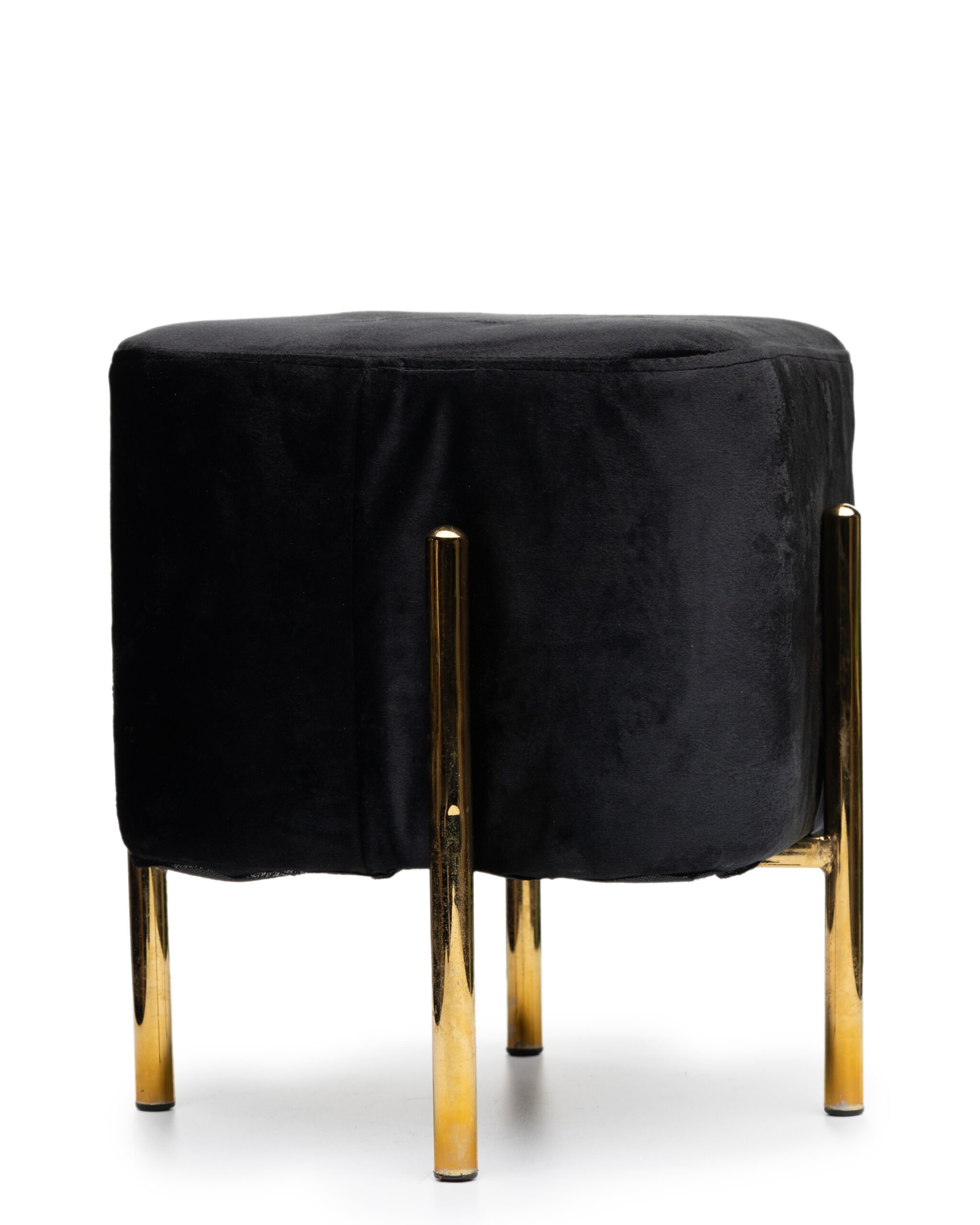 Poppy-Pouf-black Poppy Pouf -Black - Image 1