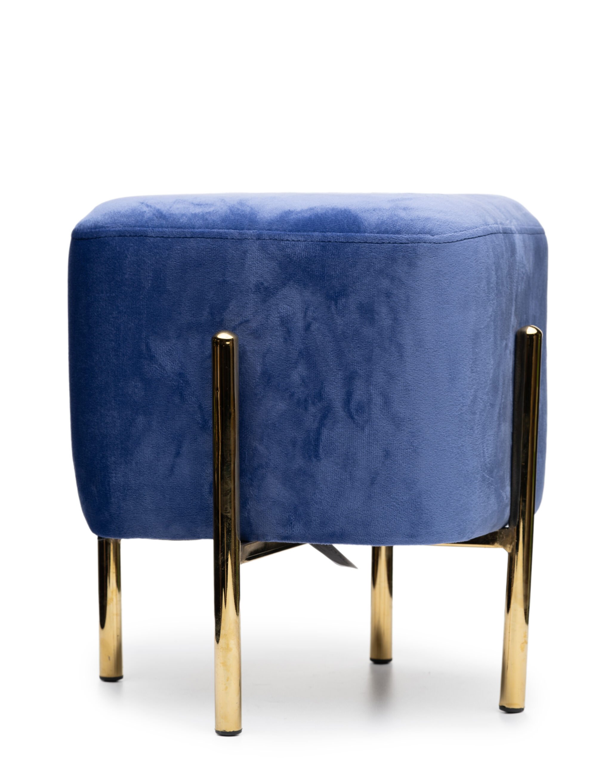 Poppy-Pouf-blue Poppy Pouf - Blue - Image 1