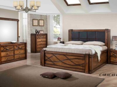 Caracas King Bed + One Bed Side
