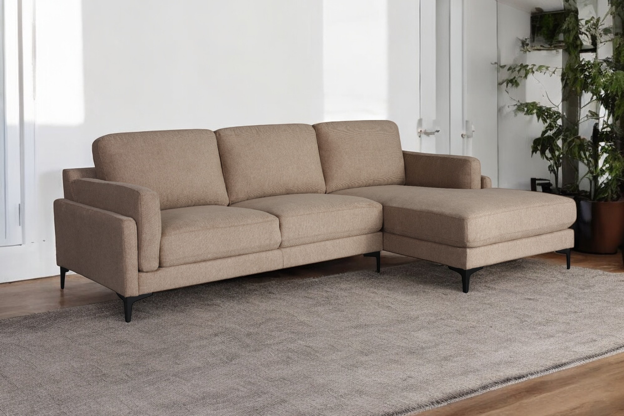 LOGAN-l-SHAPED-Photoroom Brogan L-Shaped Sofa - Image 1