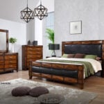 Camellia King Bed + One Bed Side