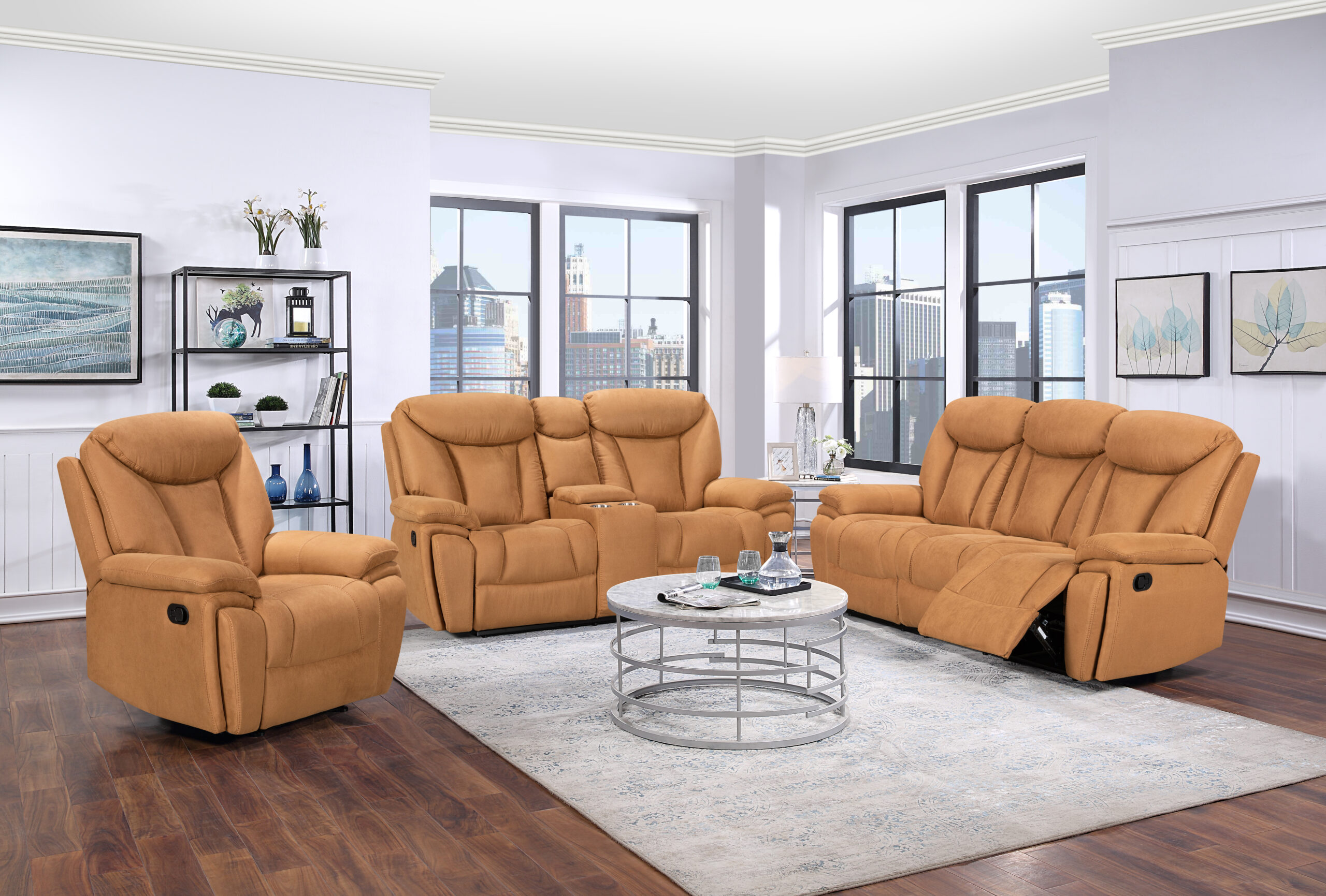 RANEL Ranel Six Seater Recliner - Image 1