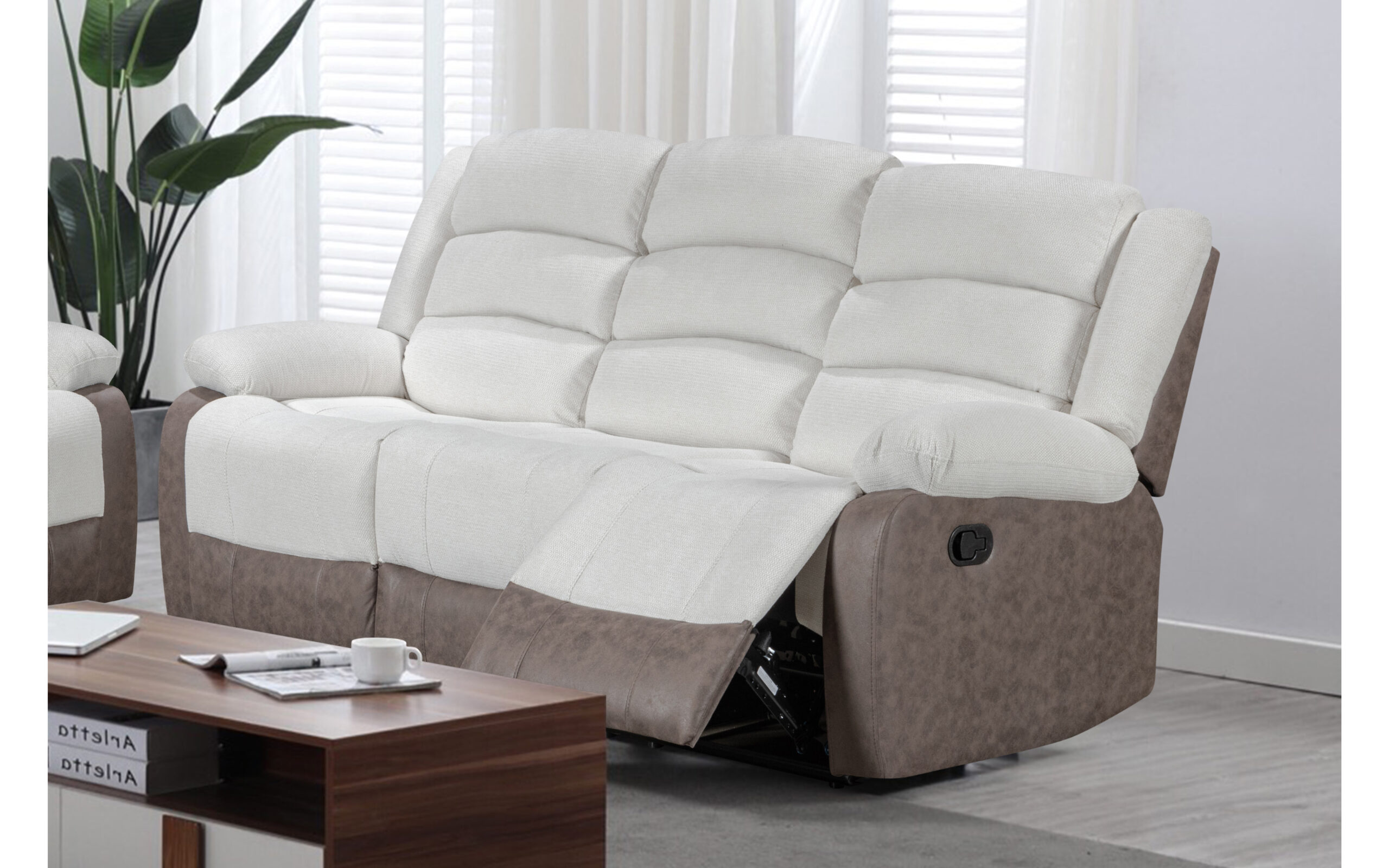 JOAN-3-seater Joan Three Seater Recliner - Image 1