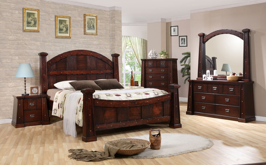 FONTANA-BED-2 Fontana Queen Bed With 2 Bedsides - Image 1