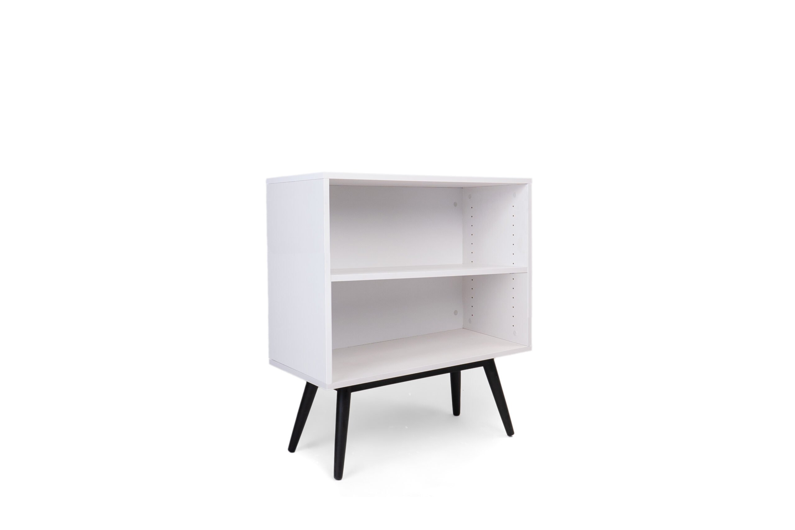 2-shelf-1 White 2-Shelf Bookshelf – Compact Book Rack in Kenya (Also in Black)