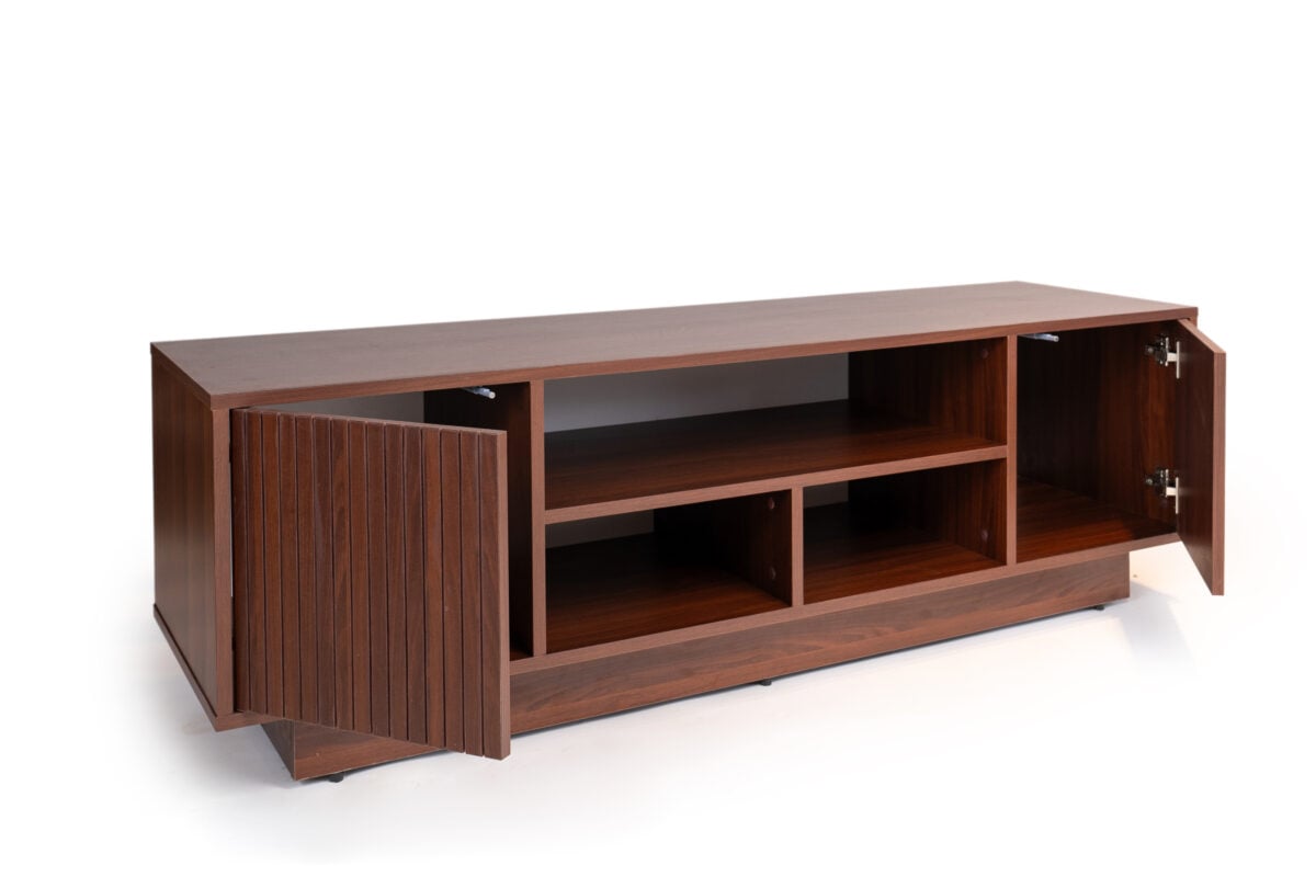 Modern TV stand in a stylish Kenyan living room – buy TV stand in Kenya