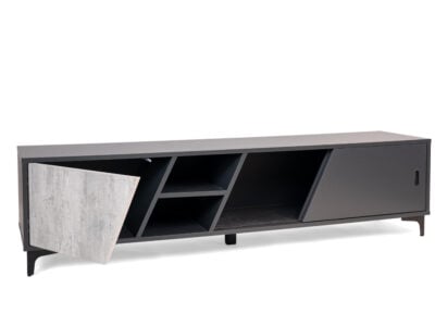 Modern wooden TV stand in Kenya available at Victoria Homestore