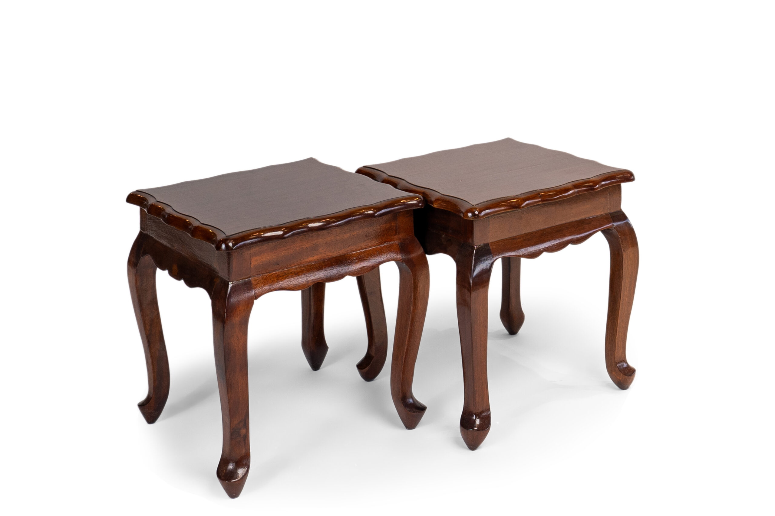 DSC07946 Viviana 2 Side Stools - Wavy Leg - Image 1