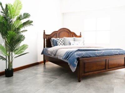 Bolanburg Rustic King Bed with Paneled Design – Kenya