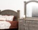 Elegant dressing table with mirror and drawers – Victoria Homestore Nairobi
