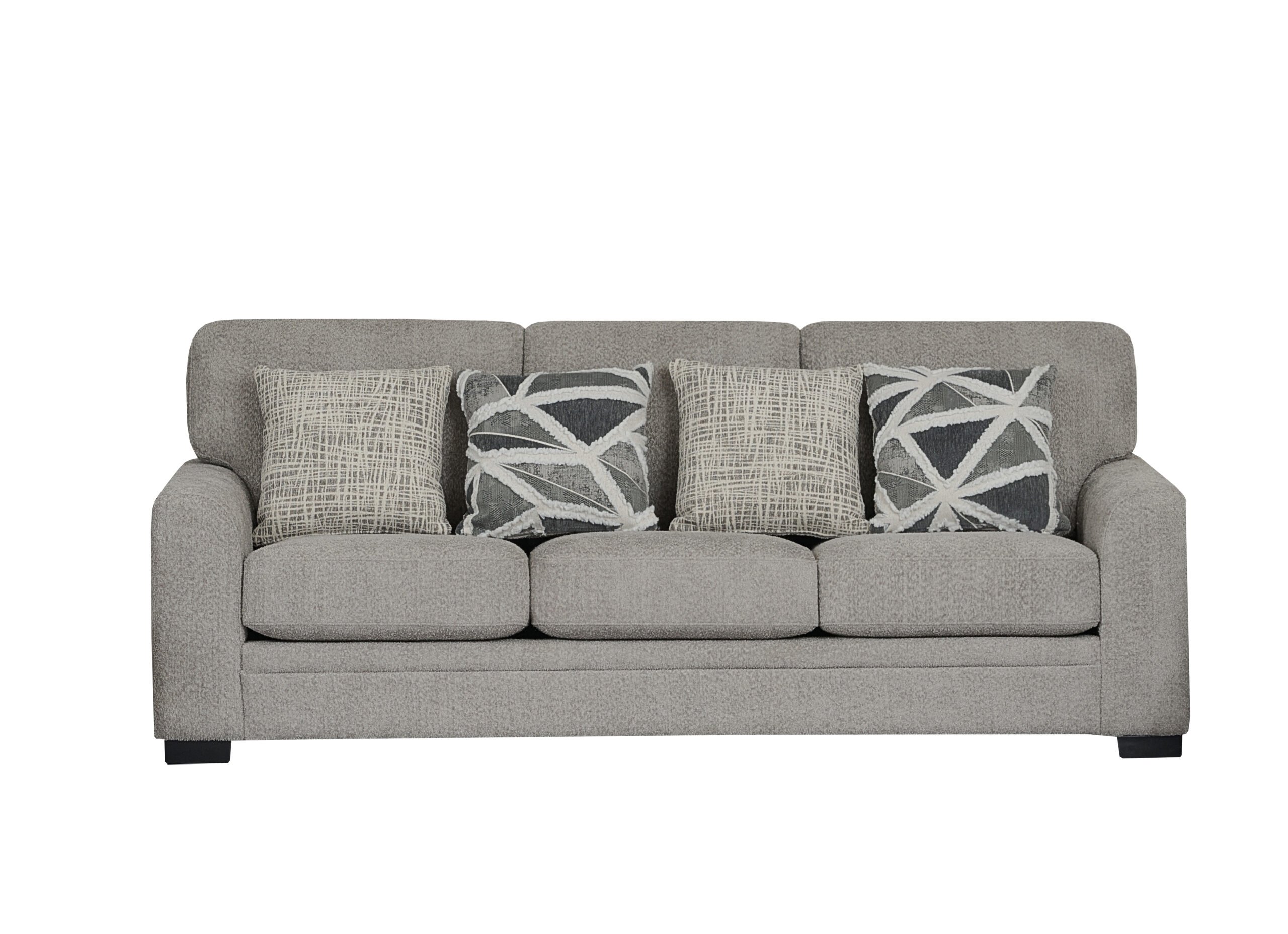 44 Kilmartin 3 Seater Fabric Sofa – Modern Straight-Line Couch – Victoria Homestore Kenya