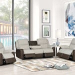 StoneLand 6 Seater Reclining Sofa Set – Manual Fabric Recliner – Victoria Homestore Kenya