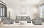 Kilmartin 6 Seater Fabric Sofa – Straight-Line Modern Couch – Victoria Homestore Kenya
