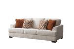 Evereast Three Seater Beige Fabric Sofa for Living Room – Victoria Homestore Kenya