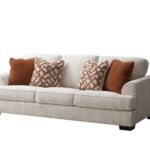 Evereast Three Seater Beige Fabric Sofa for Living Room – Victoria Homestore Kenya