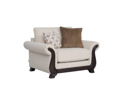 New Calgary 1 single seater fabric sofa – modern accent chair for living room Kenya