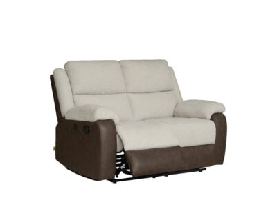 StoneLand 2 Seater Fabric Recliner Sofa – Manual Reclining Loveseat – Victoria Homestore Kenya