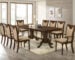Fawnburg 8 Seater Wooden Dining Table with Fabric Chairs – Victoria Homestore Kenya