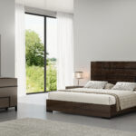 Fortman King Size Bed – Wooden Frame with Panel Headboard – Victoria Homestore Kenya