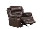 Bella Single Seater Manual Recliner Chair – Fabric Armchair – Victoria Homestore Kenya