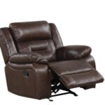 Bella Single Seater Manual Recliner Chair – Fabric Armchair – Victoria Homestore Kenya