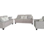 LeeShan 3+2+1 Fabric Stationary Sofa Set – Modern Living Room Sofa – Victoria Homestore Kenya
