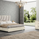 Rencott King Size Bed – Wooden Frame with Upholstered Headboard – Victoria Homestore Kenya