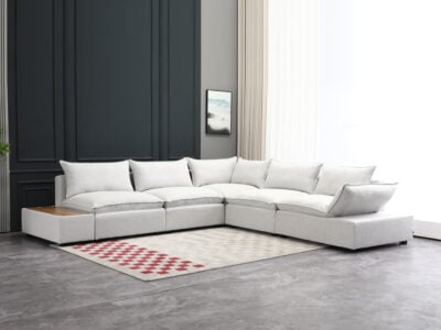 Stockholm Modular L-Shaped Fabric Sofa – Customizable Sectional – Victoria Homestore Kenya