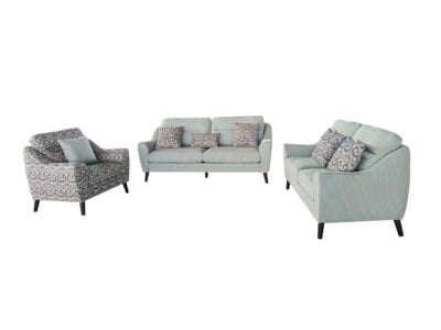SimpleJoy 3+2+1 Stationary Fabric Sofa Set – Modern Living Room Furniture – Victoria Homestore Kenya