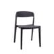 Asanti black plastic breakout chair for dining and lounge use – Victoria Homestore Kenya