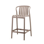 Evermond grey plastic barstool for kitchen and bar counters – Victoria Homestore Kenya