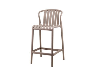 Evermond grey plastic barstool for kitchen and bar counters – Victoria Homestore Kenya