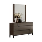 Fortman Wooden Dresser with 6 Drawers and Mirror – Victoria Homestore Kenya