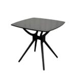 Imani black plastic breakout table for dining and office – Victoria Homestore Kenya