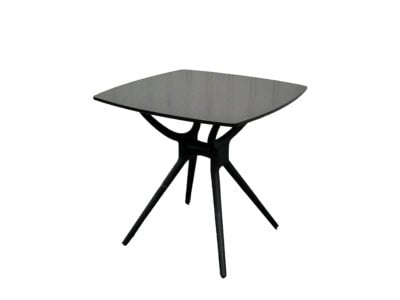 Imani black plastic breakout table for dining and office – Victoria Homestore Kenya