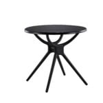 Realyn black plastic breakout table for dining and office – Victoria Homestore Kenya