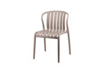 Veramond grey plastic breakout chair with wooden legs – Victoria Homestore Kenya