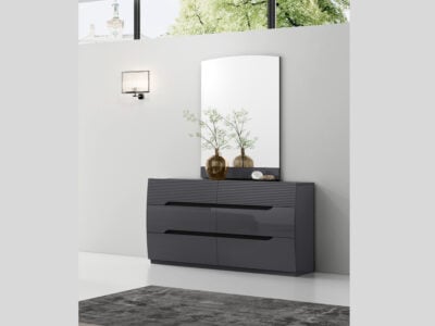 Wynnlow 6 Drawer Wooden Dresser – Rustic Grey Bedroom Storage – Victoria Homestore Kenya