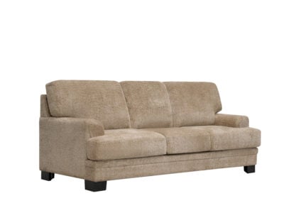 Cashton 3-Seater Sofa in Brown – Modern Fabric Sofa for Living Room Kenya